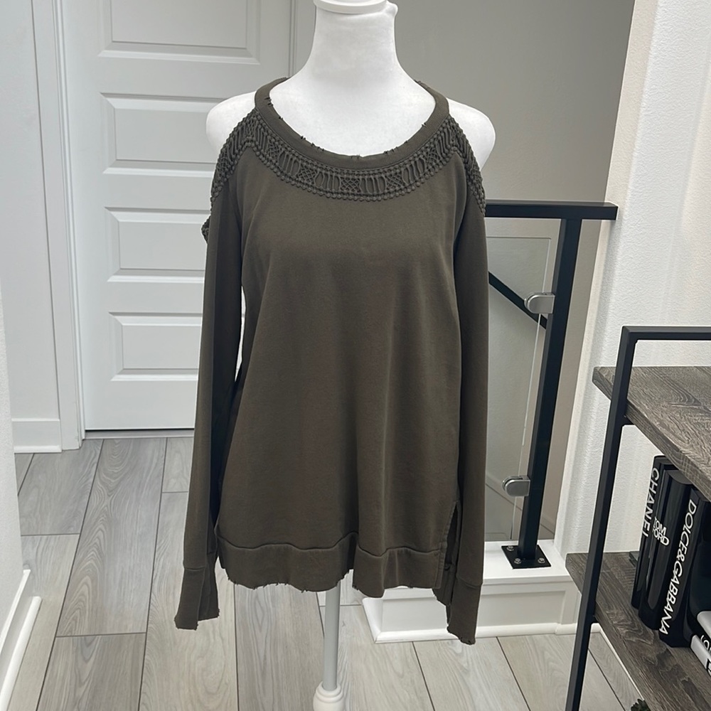 Green Joe’s Jeans Sweater